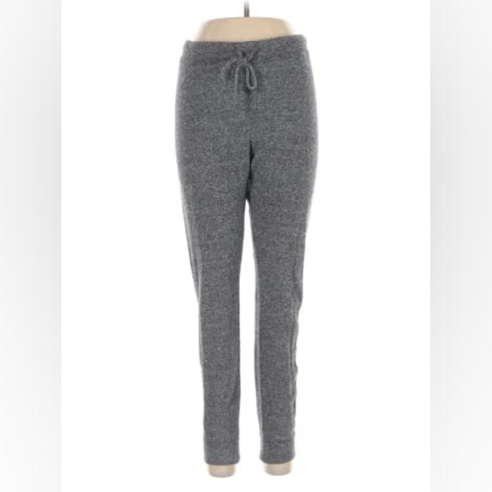 Cozy Gray Knit Joggers